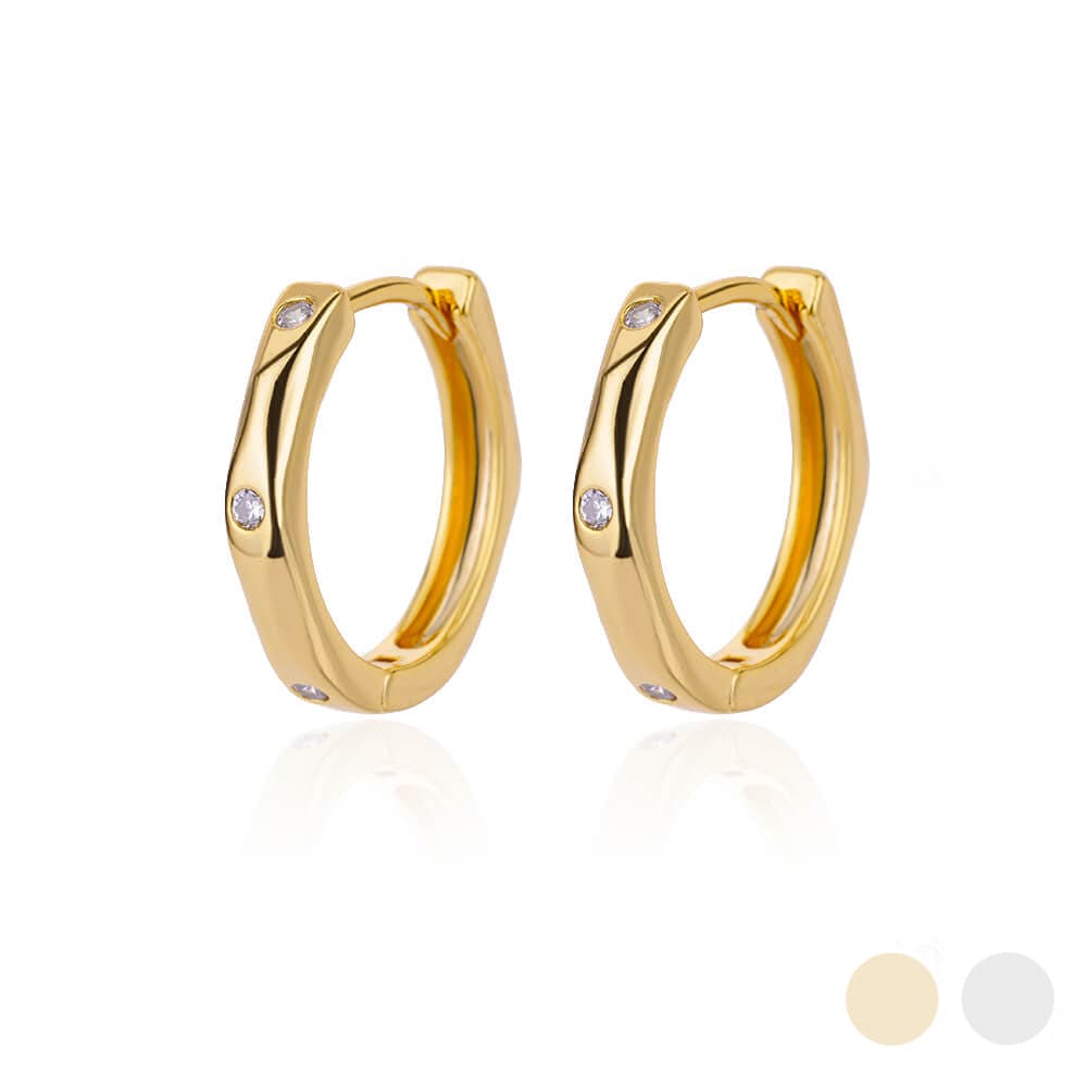 Opes Robur earrings 18K Gold ASTRA
